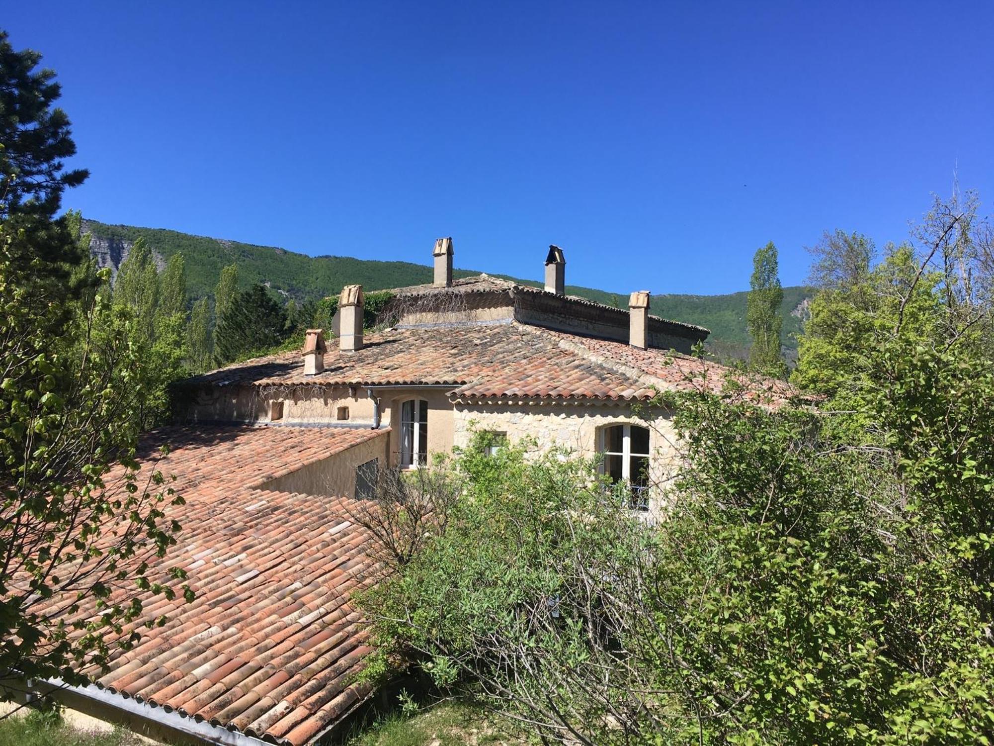 Le Moulin De La Viorne, Gite Avec Piscine Au Coeur De La Nature En Haute-Provence Les Omergues Kültér fotó
